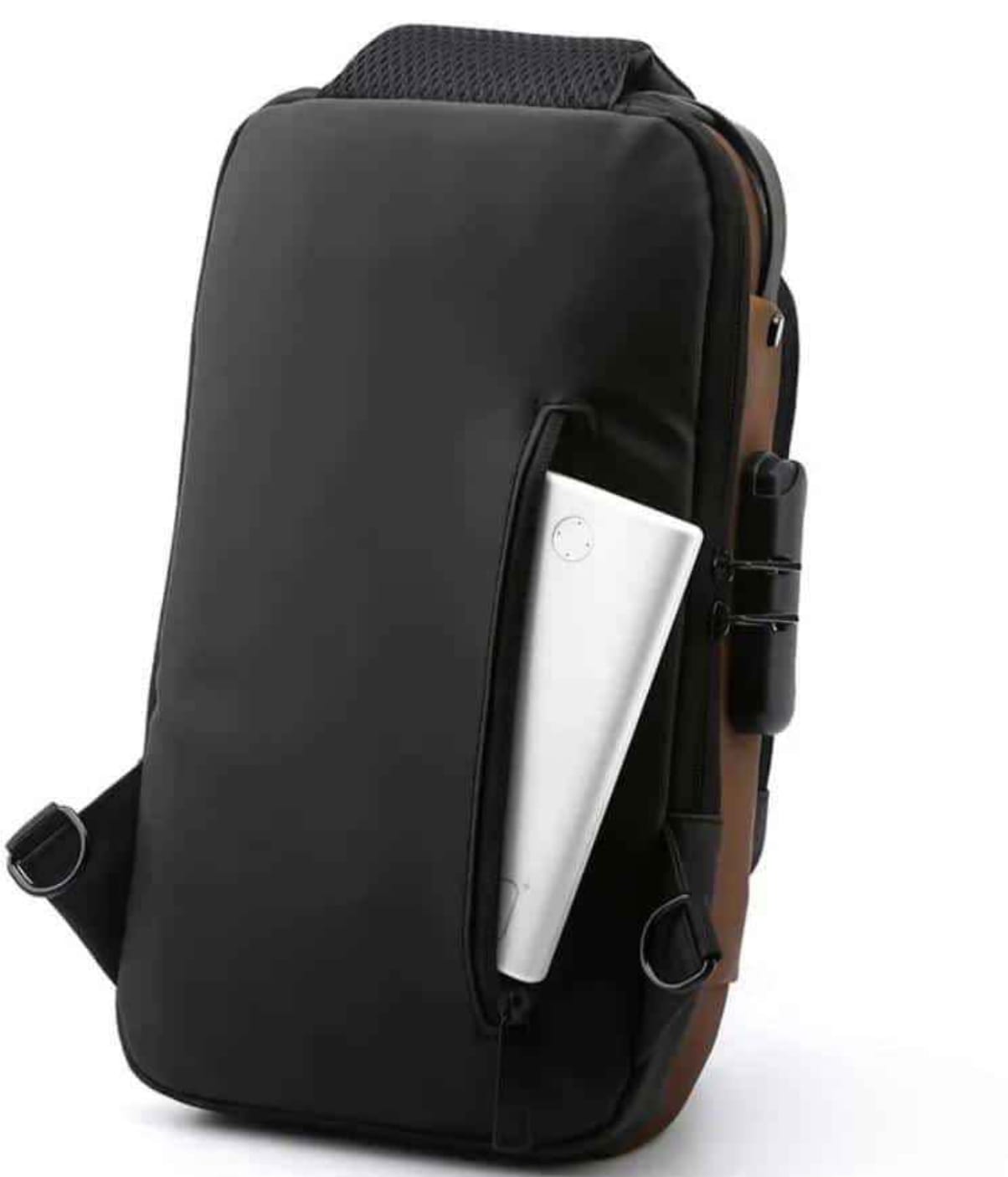 Mochila Antirrobo Con Puerto Usb MARRON